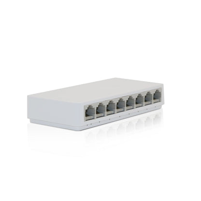 NATNEWAL 8-Port Gigabit Ethernet Network Hub, Office Ethernet Splitter, Plug-and-Play, Silent Operation, Desktop or Wall Mount