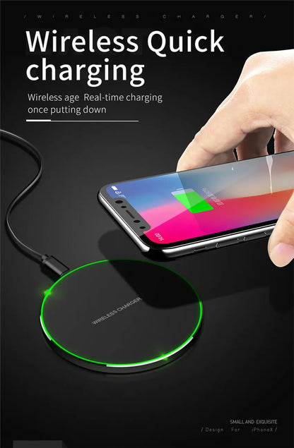 NATNEWAL 20W Wireless Charger Pad Stand for iPhone 14 13 12 11 Pro Samsung Xiaomi Phone Chargers Induction Fast Charging Dock Station